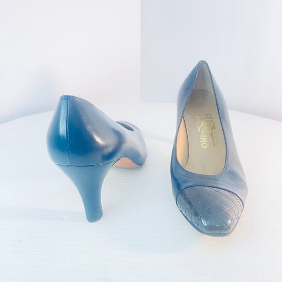 Salvatore Ferragamo Lorence Pumps – Made in Italy – Size 10 - Picture 8 of 17